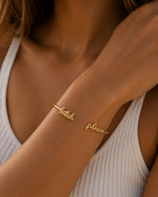 B*tch Please Cuff Bracelet