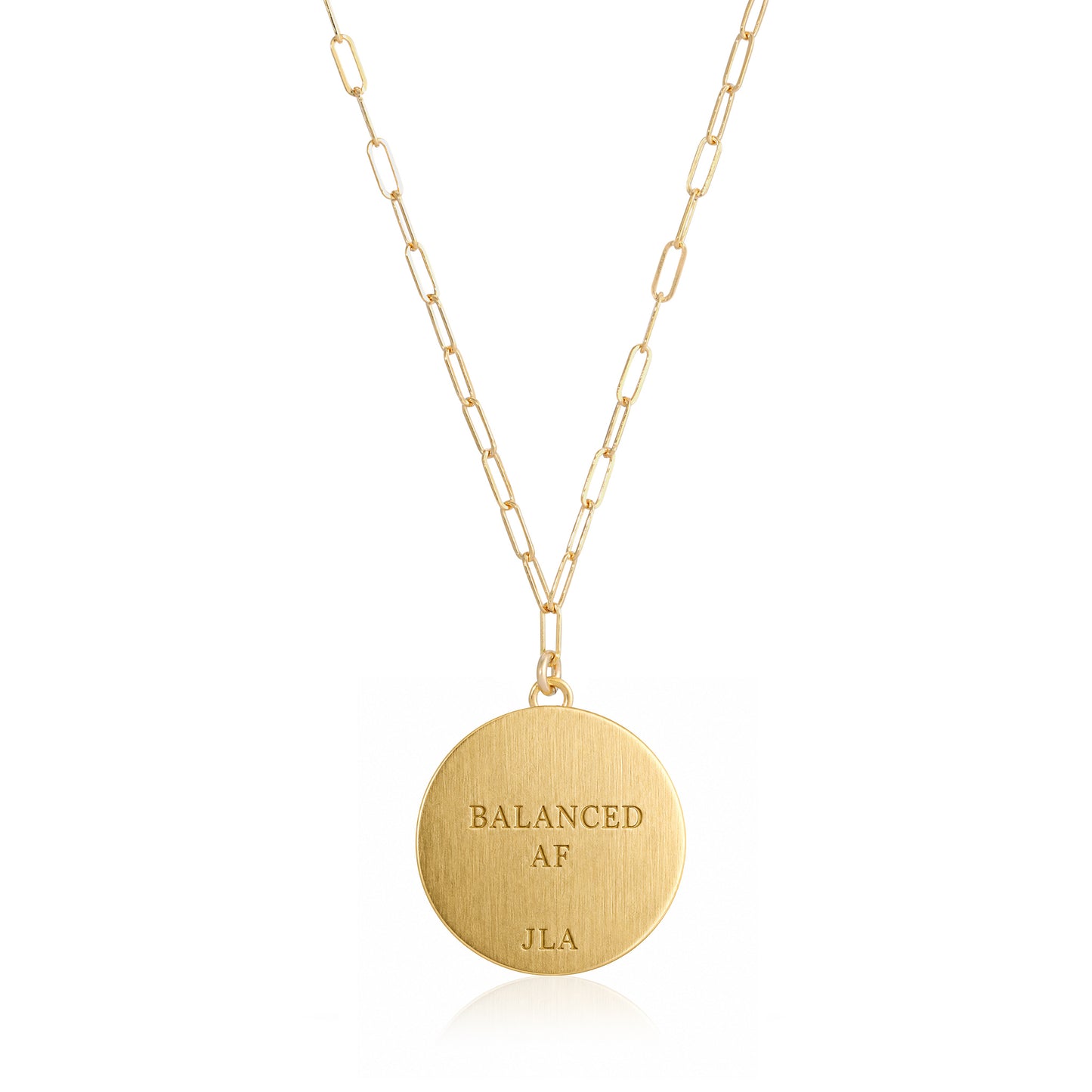 Balanced AF Coin Necklace