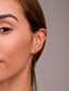 Blaire Gold Marquise Illusion Huggie Earrings