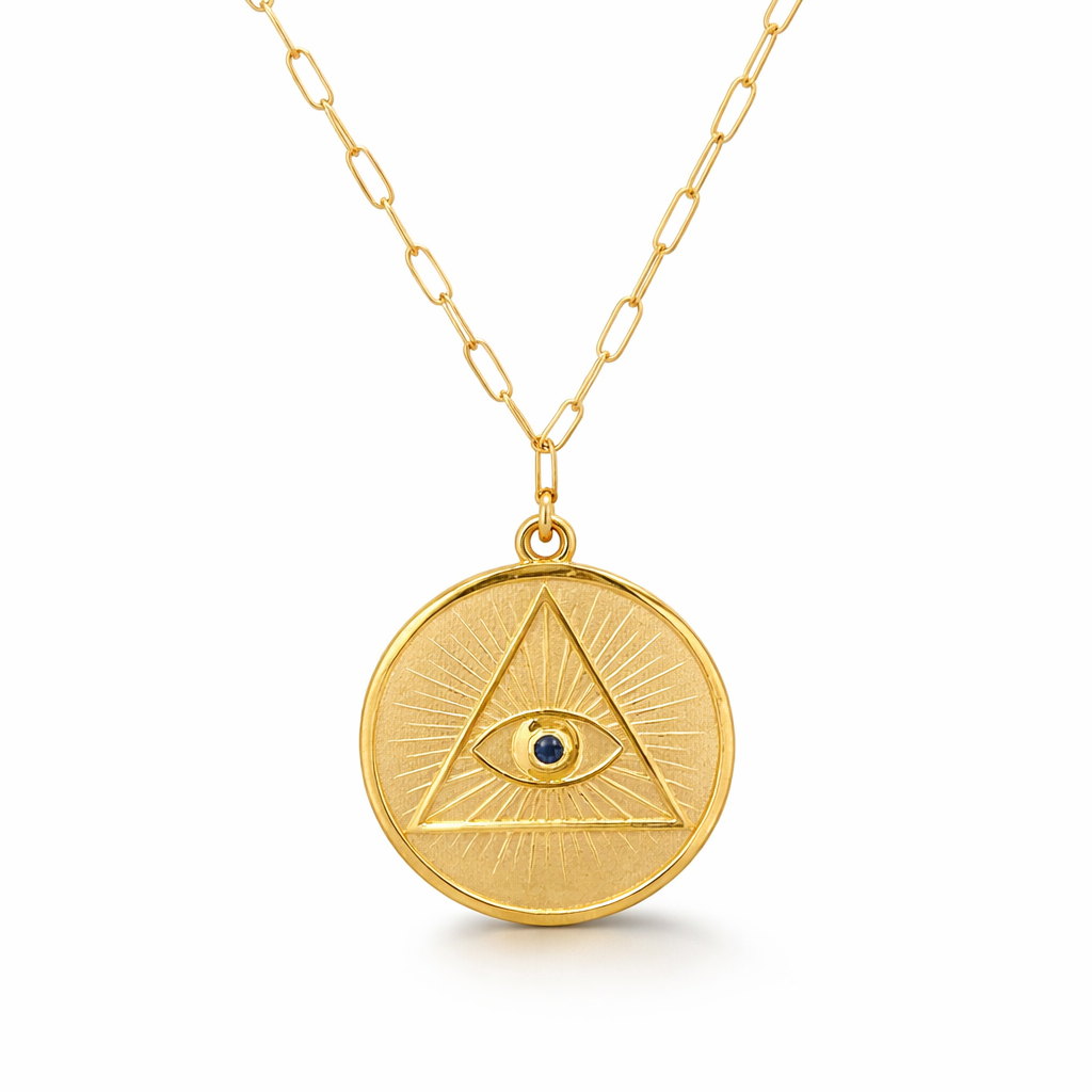 Illuminati Coin Necklace