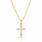 Lourdes Cross Necklace