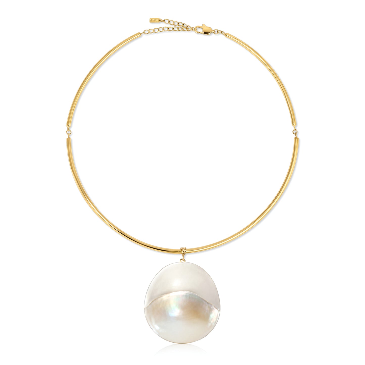 Ciao Bella Mother of Pearl Bar Choker Necklace
