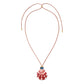 Dolce Mare Teal Shell Cord Necklace
