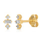 Dory Simulated Diamond Stud Earrings