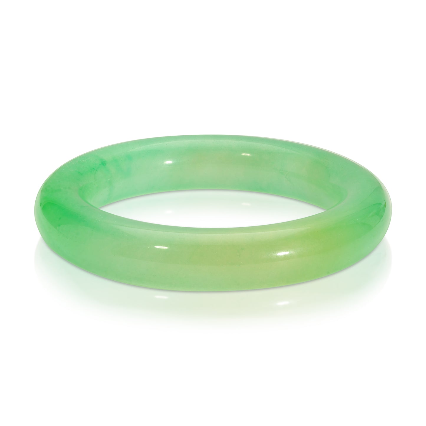 Elodie Mint Green Jade Bangle