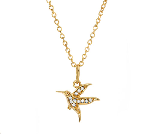 Essense Hummingbird Charm