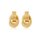 Faye-Vintage Inspired Gold Knot Earrings