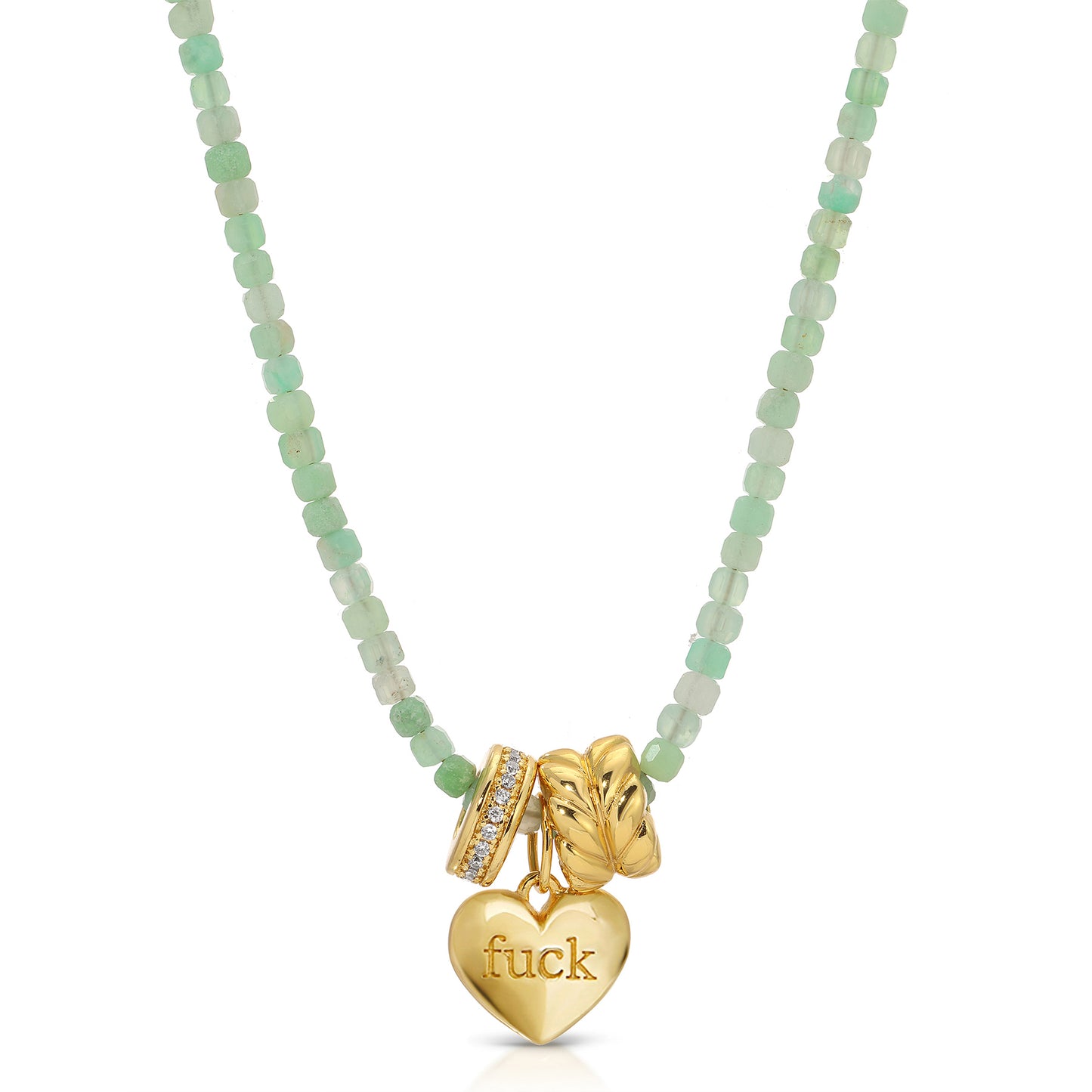 Flip Side Charm Beaded Necklace Set