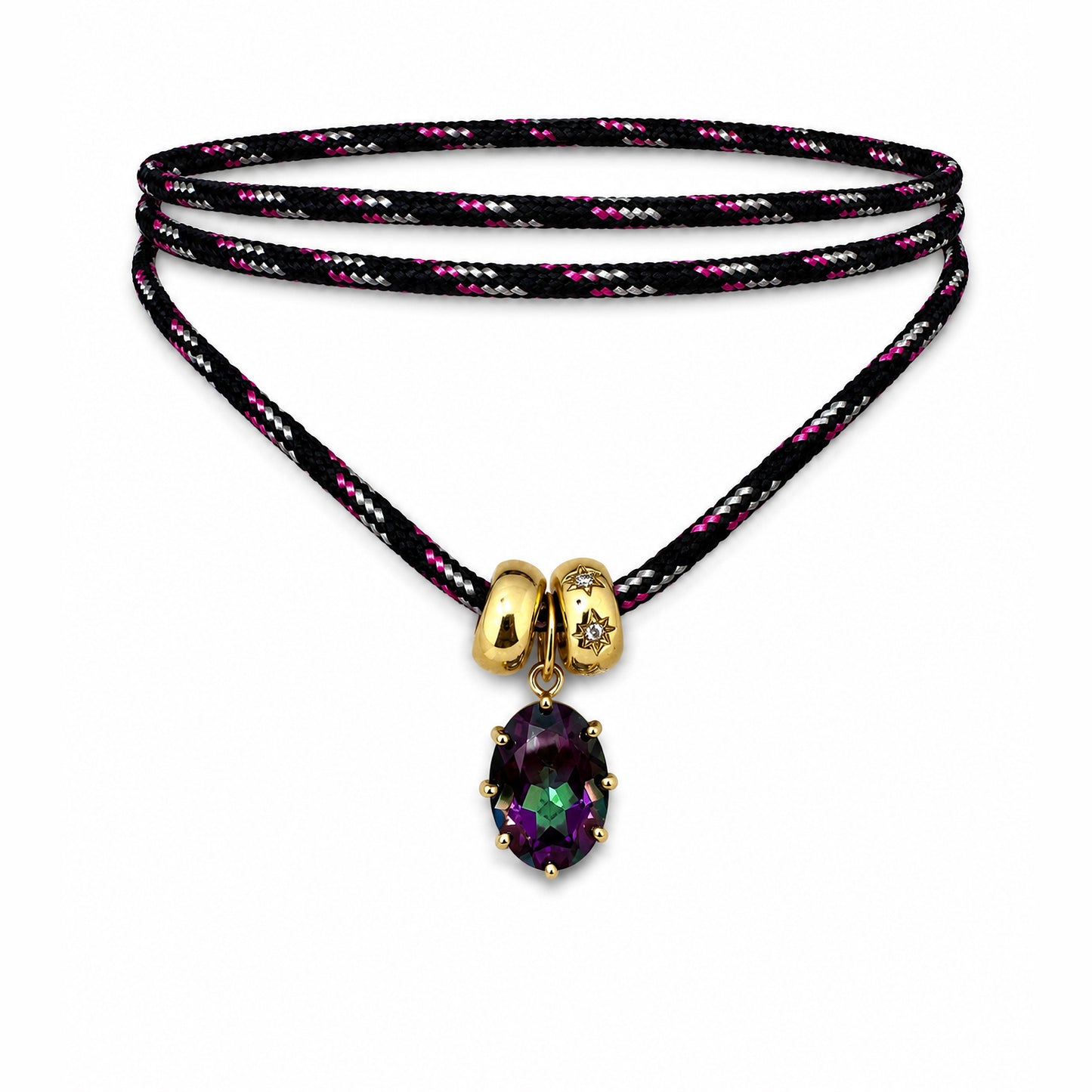 Fortune Favors Cord Necklace