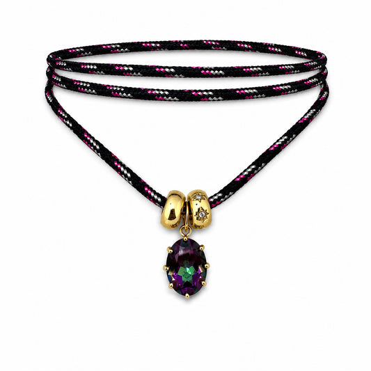 Fortune Favors Cord Necklace