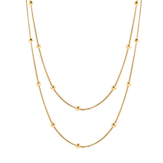 Grace Satellite Link Gold Chain