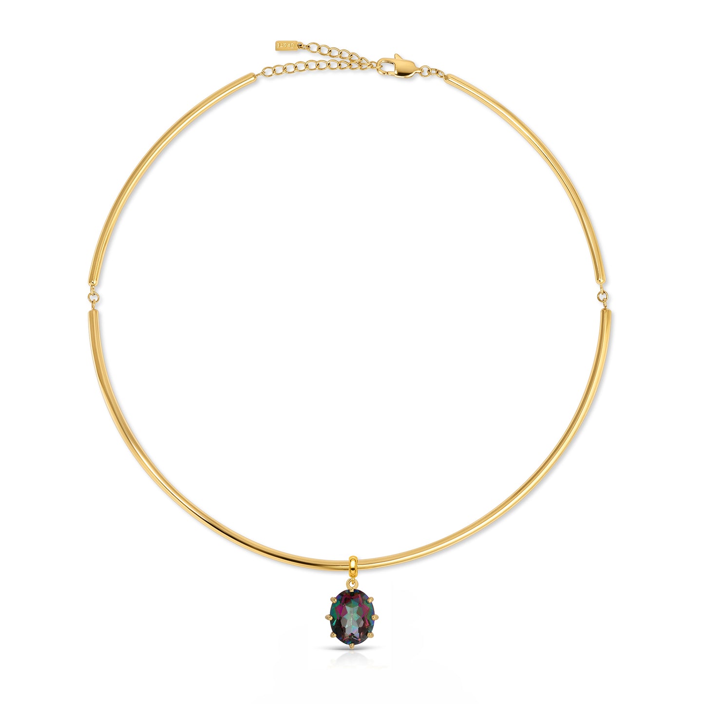 Greer Mystic Topaz Collar Necklace