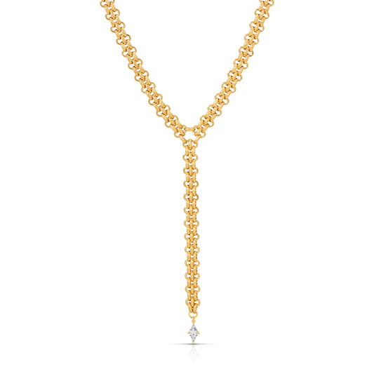 Hailey Lariat Statement Chain