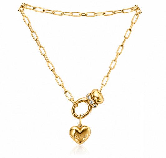 Heart's Desire Charm Necklace