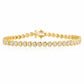 Holiday Romance Heart Tennis Bracelet