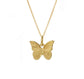 Hope Butterfly Pendant Necklace