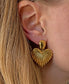Heart of Gold Statement Earrings