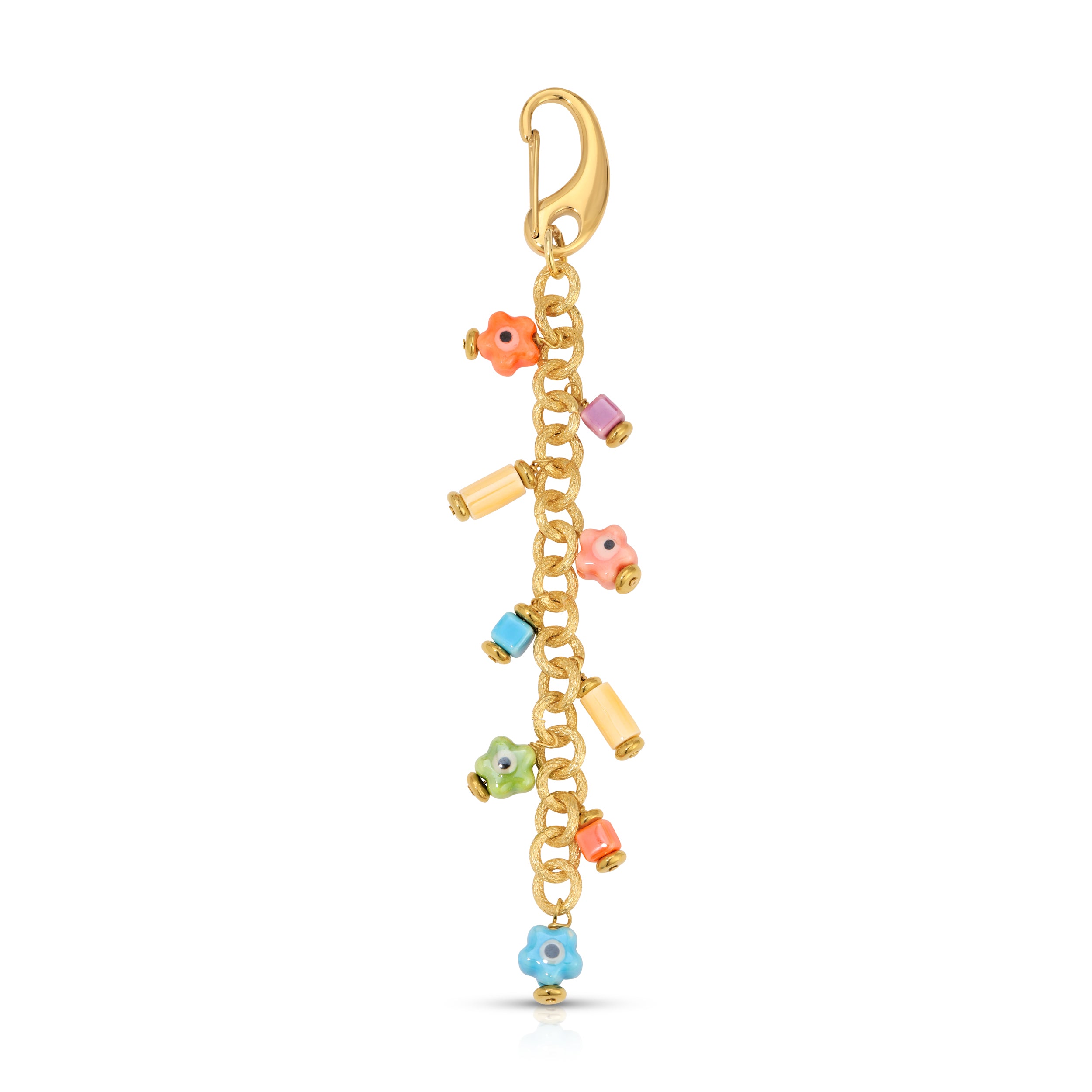 In Bloom Flower Bag Charm – Jurate Los Angeles