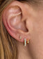 Ivy Bezel Set Stud Earrings