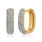 Beatrix 3 in 1 Chain Link Hoop Earring Set