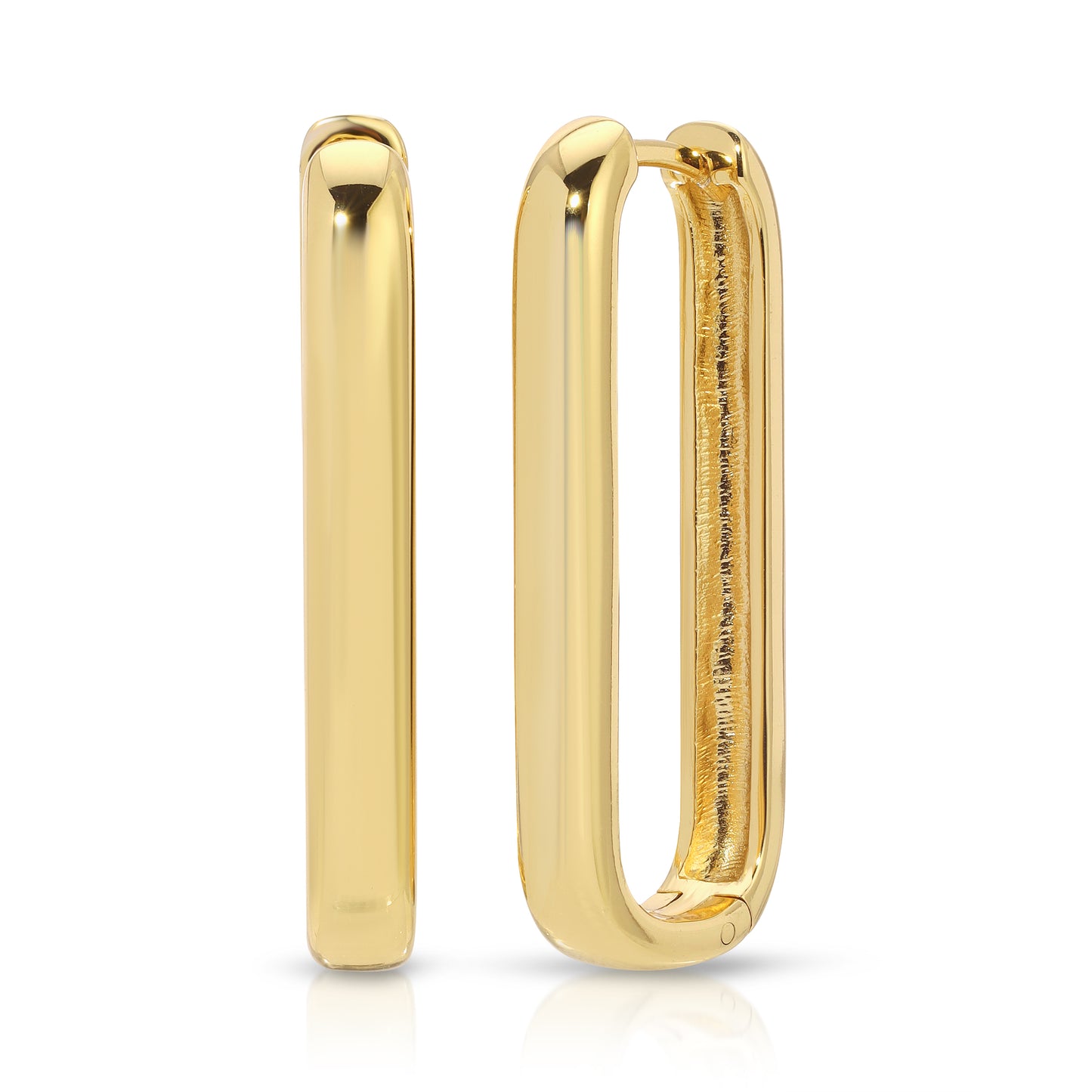 Jemma Chain Link Hoop Earrings