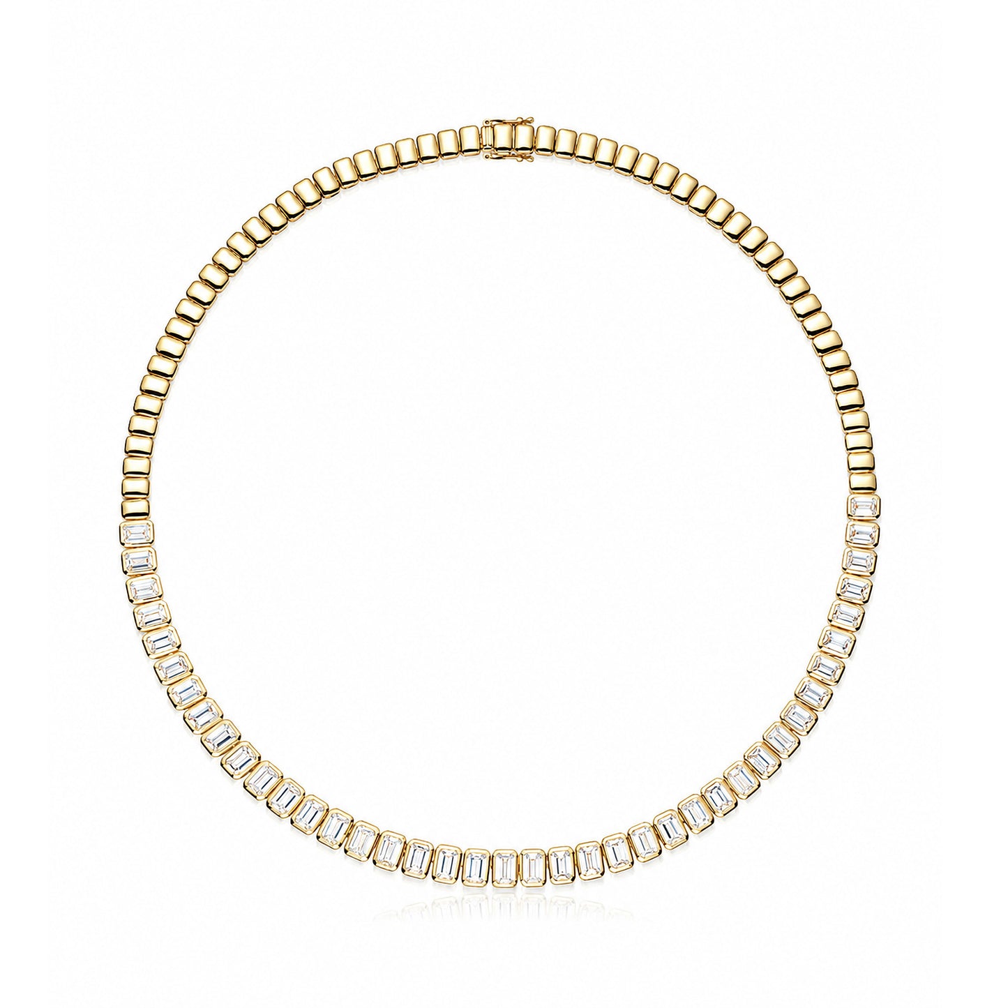 Leni Diamond Tennis Necklace