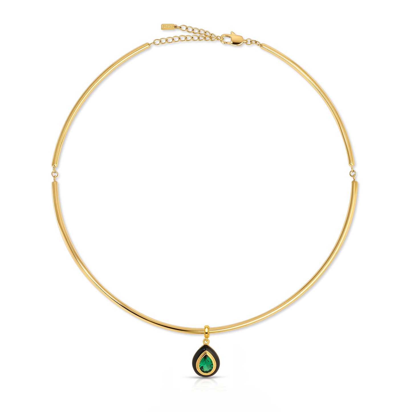 Lennox Emerald Collar Necklace