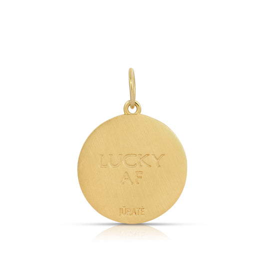 Lucky AF Coin Charm