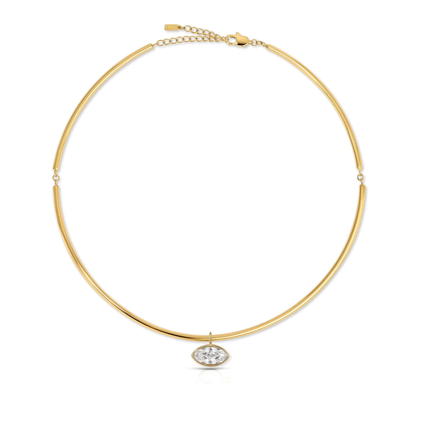 Marlowe Diamond Pendant Collar Necklace