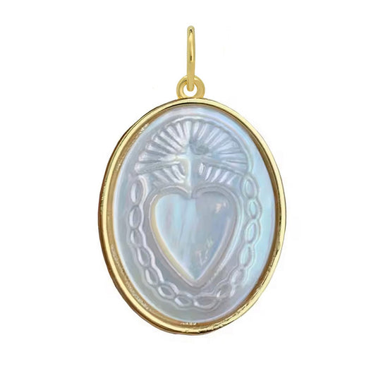 Sacred Heart Charm