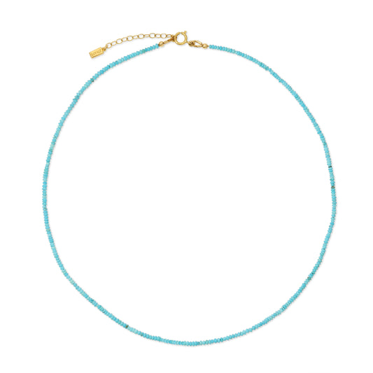 Sidekick Turquoise Beaded Necklace
