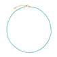 Sidekick Turquoise Beaded Necklace