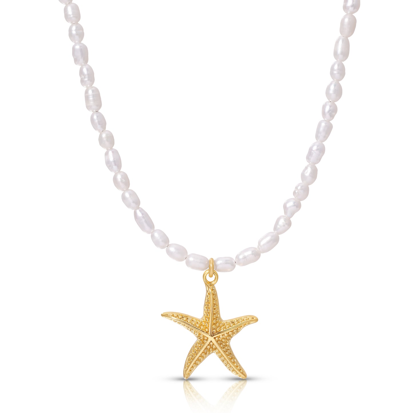 Starstruck Starfish Pearl Necklace