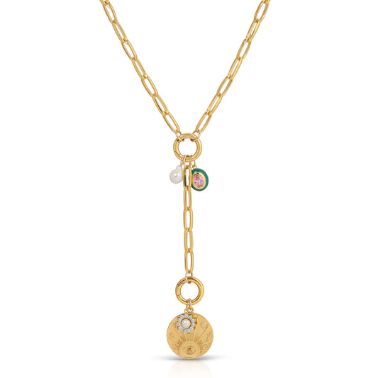 Sybil Charm Chain Necklace