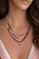 Sidekick Ruby Beaded Necklace