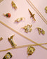 Lucky Clover Emerald Charm