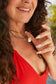 Crabby Chic Pearl Necklace