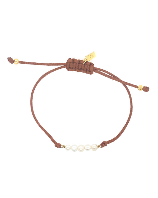 Earthcore Pearl Cord Bracelet