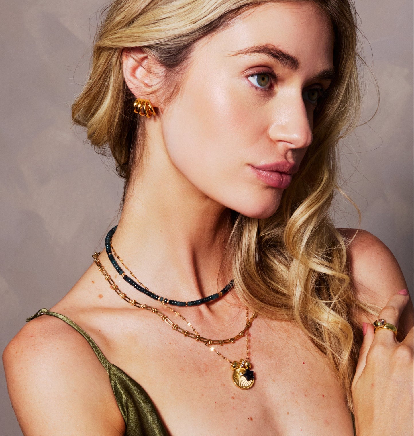 Ella Illusion Hoop Earring