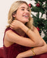 Holiday Romance Heart Tennis Bracelet