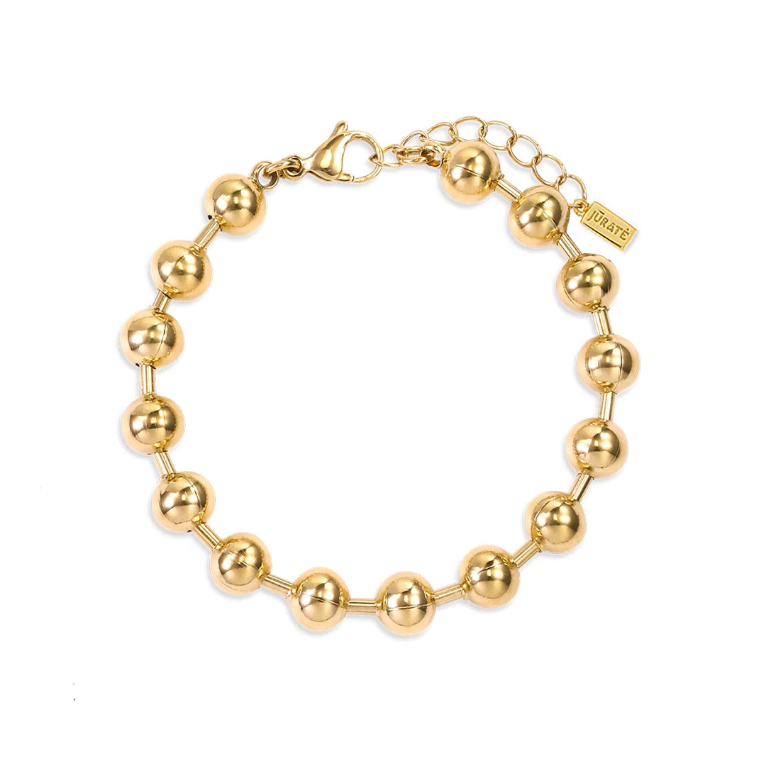 Jazz Gold Bead Bracelet