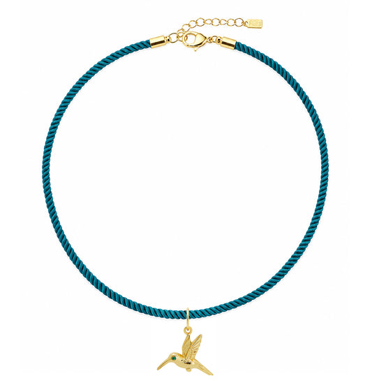 Joyful AF Hummingbird Charm