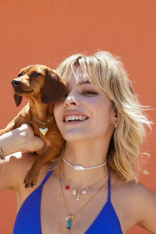 Ursula Baroque Pearl Choker Necklace