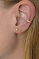 Lil' Love Gold Heart Stud Earrings
