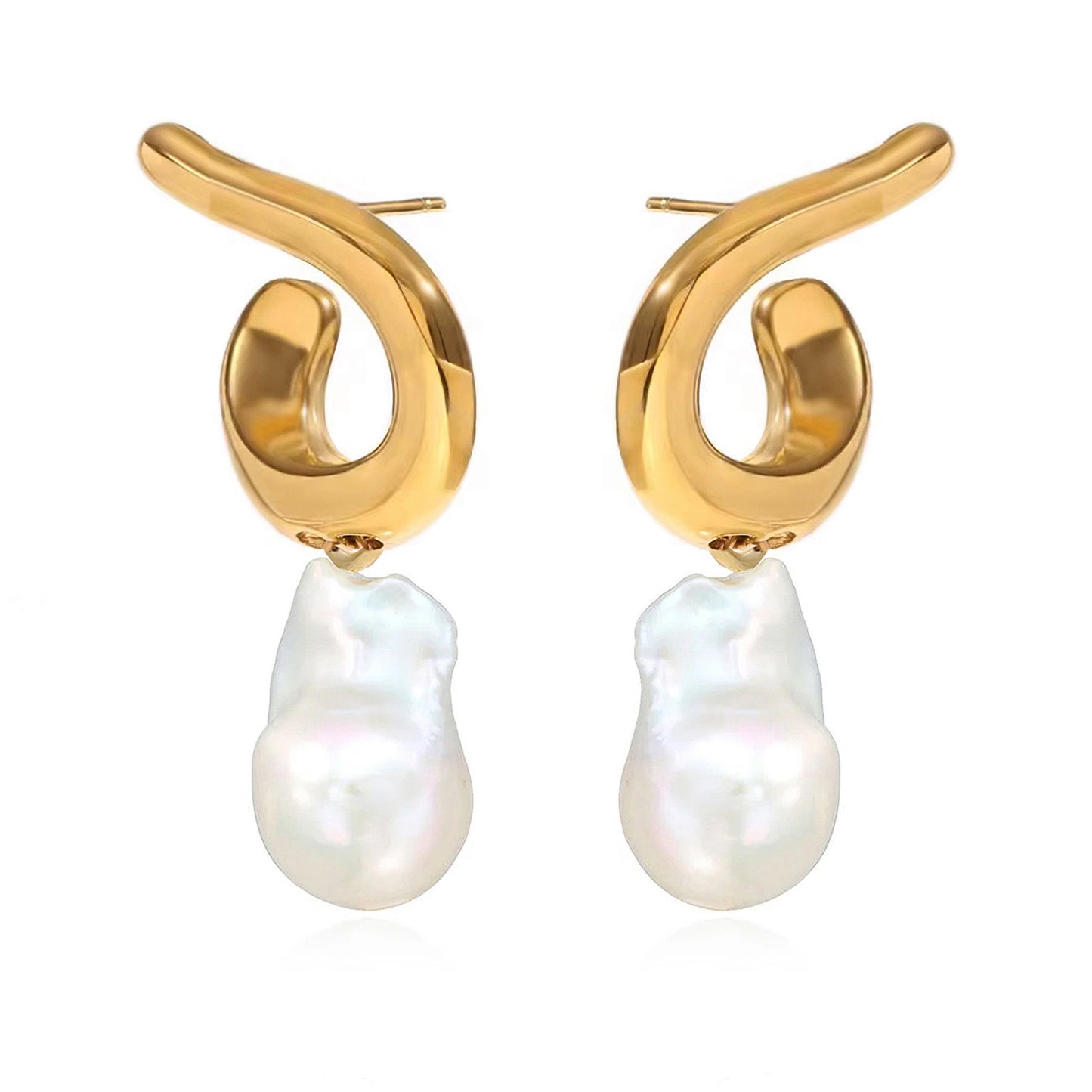 Lorelei Baroque Pearl Earrings