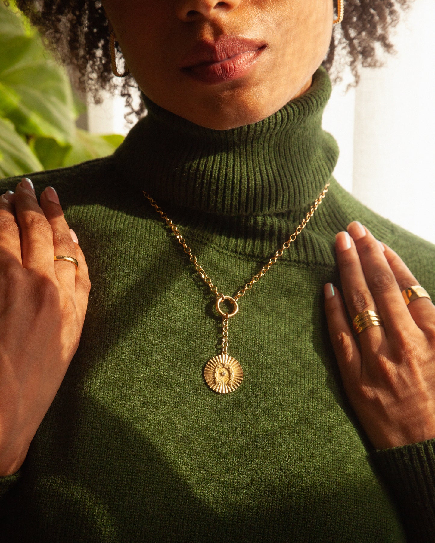 Colette Charm Holder Necklace