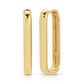 Beatrix 3 in 1 Chain Link Hoop Earring Set