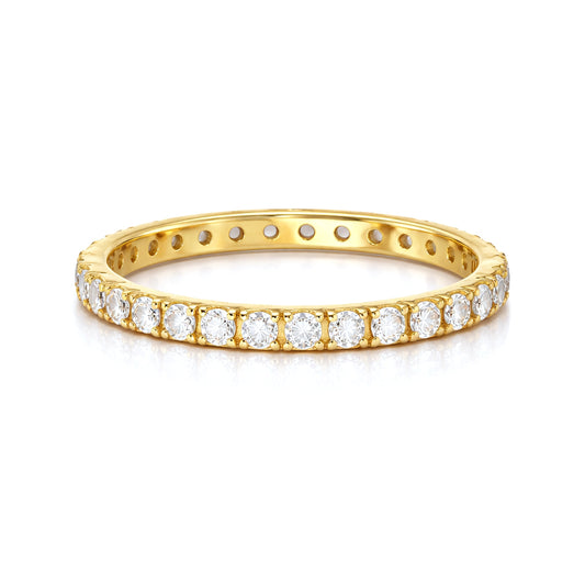 Melrose Simulated Diamond Eternity Ring