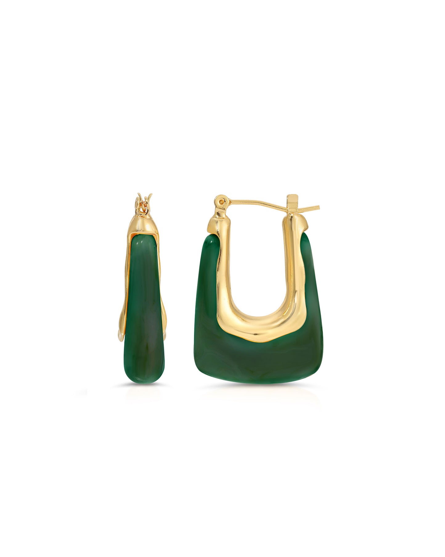 Nadia Hoops - Green