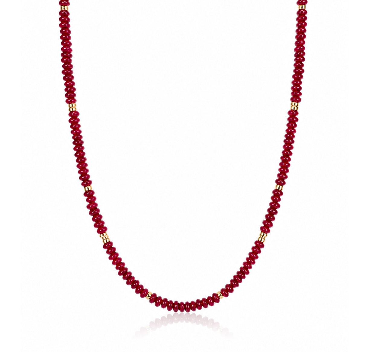 Risa Emerald Beaded Necklace